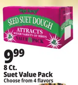 Ocean State Job Lot Seed & Suet High Energy Suet Value Pack 8 Count offer