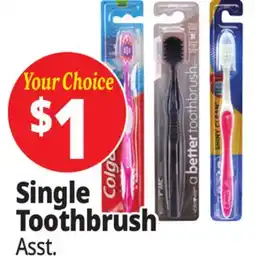 Ocean State Job Lot Colgate Extra Clean Medium Toothbrush offer