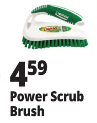 Ocean State Job Lot Power Scrub Brush offer