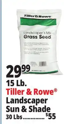 Ocean State Job Lot Tiller & Rowe Landscaper Sun & Shade offer
