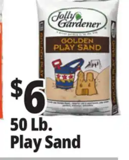 Ocean State Job Lot Jolly Gardener Golden Play Sand 50 lbs offer