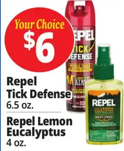 Ocean State Job Lot Repel Tick Defense Aerosol Spray 6.5 oz offer