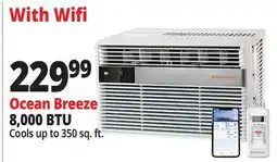 Ocean State Job Lot Ocean Breeze 8 000 BTU Window Air Conditioner offer