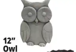Ocean State Job Lot 12 Owl Yard Decor offer