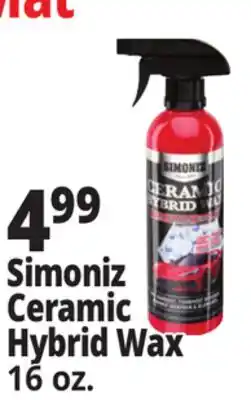 Ocean State Job Lot Simoniz Ceramic Hybrid Wax offer
