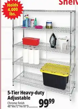 Ocean State Job Lot 5-Tier Heavy-duty Adjustable offer