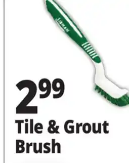Ocean State Job Lot Libman Tile and Grout Brush offer
