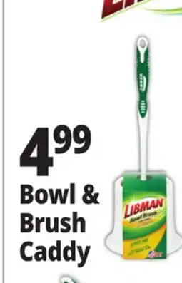 Ocean State Job Lot Bowl Brush & Caddy offer