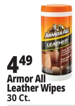 Ocean State Job Lot Armor All Leather Wipes offer