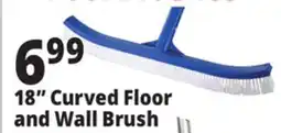 Ocean State Job Lot SwimWorks Curved Floor and Wall Pool Brush 18 offer