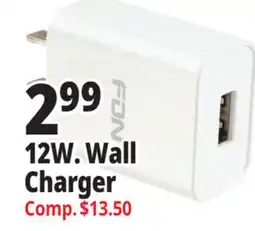 Ocean State Job Lot 12W. Wall Charger offer