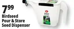 Ocean State Job Lot Birdseed Pour & Store Dispenser offer