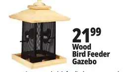 Ocean State Job Lot Wood Bird Feeder Gazebo offer