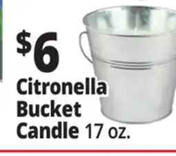 Ocean State Job Lot Patio Essentials Citronella Candle 17 oz offer