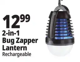 Ocean State Job Lot 2-in-1 Rechargeable Bug Zapper & Lantern offer