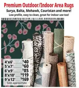Ocean State Job Lot Premium Area Rugs offer