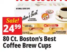 Ocean State Job Lot Boston's Best Variety Pack Gourmet Assortment Coffee Cups 80 Count offer