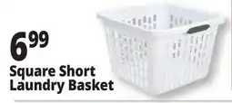 Ocean State Job Lot Square Short Laundry Basket offer