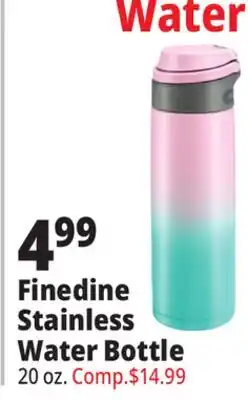 Ocean State Job Lot Finedine Stainless Water Bottle offer