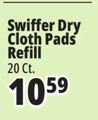 Ocean State Job Lot Swiffer Dry Cloth Pads Refill offer