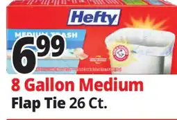 Ocean State Job Lot Hefty Medium Trash Ocean Water 8 Gallon Trash Bags 26 Count offer