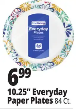 Ocean State Job Lot 10.25 Everyday Paper Plates offer