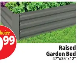 Ocean State Job Lot Galvanized Raised Garden Bed 47 x 35 x 12 offer