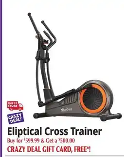 Ocean State Job Lot Eliptical Cross Trainer offer