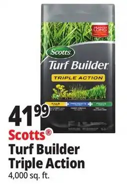 Ocean State Job Lot Scotts Turf Builder Triple Action Weed Control & Lawn Food 4 000 sq ft offer