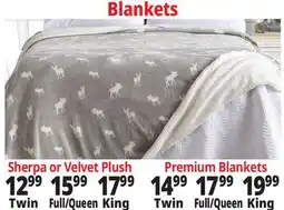 Ocean State Job Lot Blankets offer