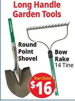 Ocean State Job Lot Long Handle Garden Tools offer