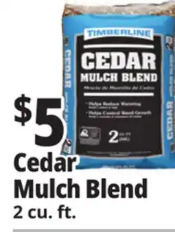 Ocean State Job Lot Timberline Cedar Mulch Blend 2 cu ft offer
