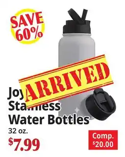 Ocean State Job Lot Joyjolt Stainless Water Bottles offer