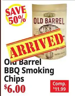 Ocean State Job Lot Old Barrel BBQ Smoking Chips offer