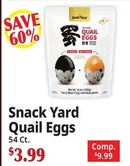 Ocean State Job Lot Snack Yard Quail Eggs offer