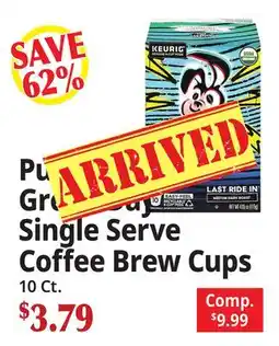 Ocean State Job Lot Punk Bunny Green Day Single Serve Coffee Brew Cups offer