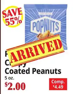 Ocean State Job Lot Popnuts Crispy Coated Peanuts offer