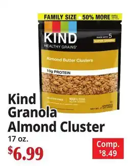 Ocean State Job Lot Kind Granola Almond Cluster offer