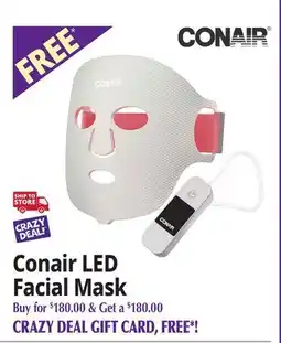 Ocean State Job Lot Conair LED Facial Mask offer