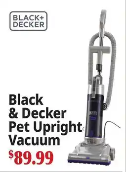Ocean State Job Lot Black & Decker Pet Upright Vacuum offer