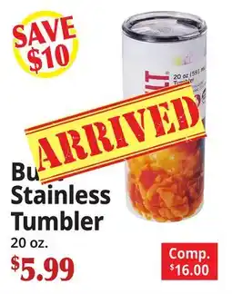 Ocean State Job Lot Built Stainless Tumbler offer