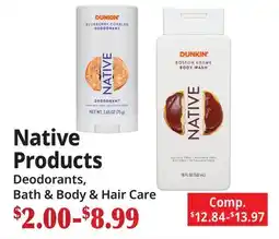 Ocean State Job Lot Native Products offer