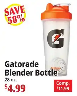 Ocean State Job Lot Gatorade Blender Bottle offer