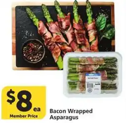 Albertsons Bacon Wrapped Asparagus offer