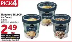 Albertsons Signature SELECT Ice Cream offer