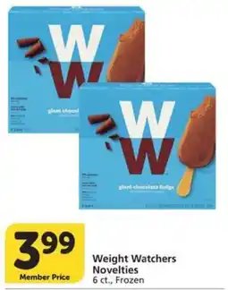 Albertsons Weight Watchers Novelties offer