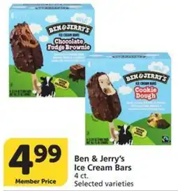 Albertsons Ben & Jerry's Ice Cream Bars offer