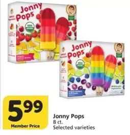 Albertsons Jonny Pops offer