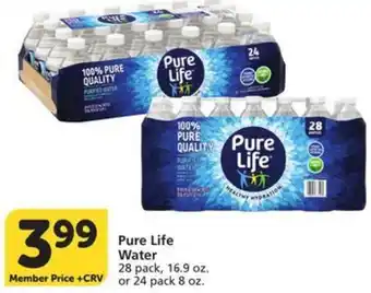 Albertsons Pure Life Water offer