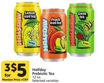 Albertsons Halfday Prebiotic Tea offer